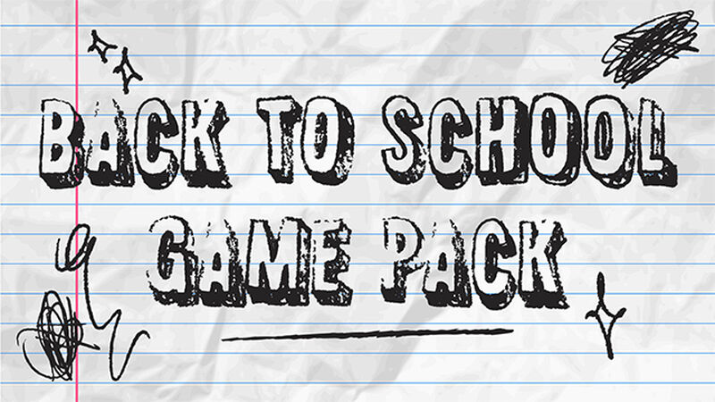 Back to School Game Pack